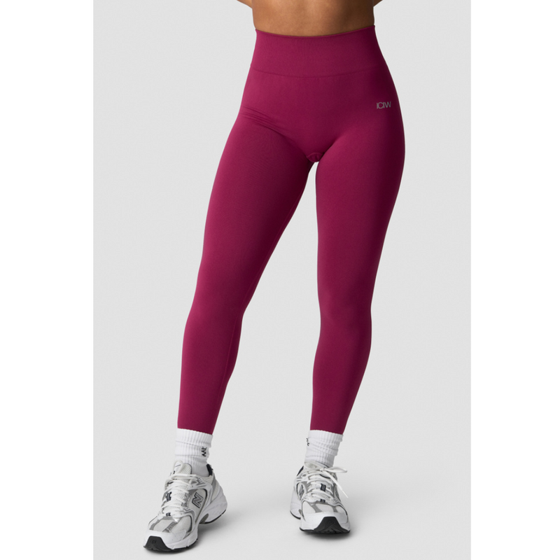 ICIW Smooth Seamless Tights Rose-Naisten trikoot ja leggingsit-ICANIWILL-XS-Aminopörssi