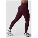 ICIW Smooth Seamless Tights Dark Mahogany-Naisten trikoot ja leggingsit-ICANIWILL-XS-Aminopörssi