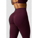 ICIW Smooth Seamless Tights Dark Mahogany-Naisten trikoot ja leggingsit-ICANIWILL-XS-Aminopörssi