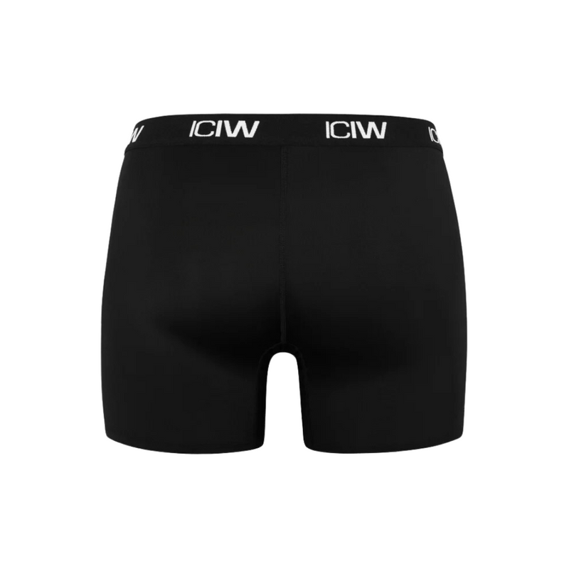 Sport Boxer 2-pack Black (new)-Miesten bokserit-ICANIWILL-S-Aminopörssi