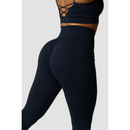 ICIW Shape Seamless Hidden Scrunch Tights Navy-Naisten trikoot ja leggingsit-ICANIWILL-XS-Aminopörssi