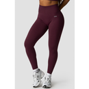 ICIW Shape Seamless Hidden Scrunch Tights Dark Mahogany Melange-Naisten trikoot ja leggingsit-ICANIWILL-XS-Aminopörssi