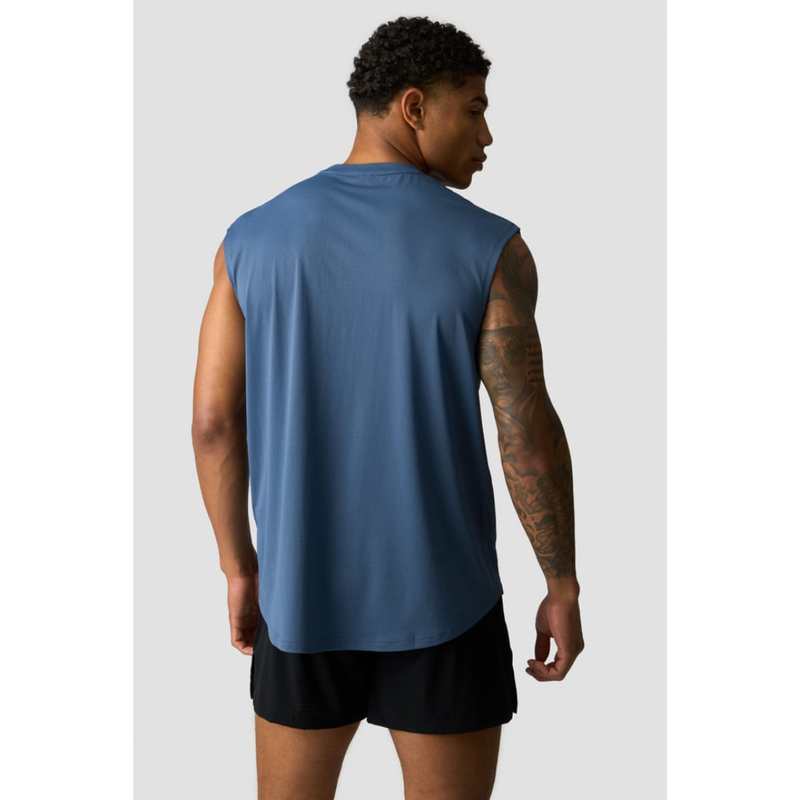 ICIW Stirde Sleeveless T-shirt Twilight Blue-Miesten hihattomat paidat-ICANIWILL-M-Aminopörssi