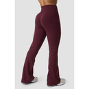 ICIW Smooth seamless Flared Tights Dark Mahogany