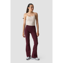 ICIW Smooth seamless Flared Tights Dark Mahogany