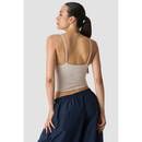 ICIW Smooth Seamless 2-in-1 Strappy Tank Beige