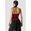 ICIW Smooth Seamless 2-in-1 Strappy Tank Dark Berry