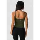 ICIW Smooth Seamless 2-in-1-Tank Dark Khaki Green-Naisten lyhythihaiset ja topit-ICANIWILL-XS-Aminopörssi