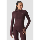 ICIW Smooth Seamless Zip Jacket W, Espresso-Naisten pitkähihaiset ja hupparit-ICANIWILL-XS-Aminopörssi
