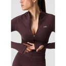 ICIW Smooth Seamless Zip Jacket W, Espresso-Naisten pitkähihaiset ja hupparit-ICANIWILL-XS-Aminopörssi