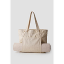ICIW Cotton Yoga Tote Bag, Cream