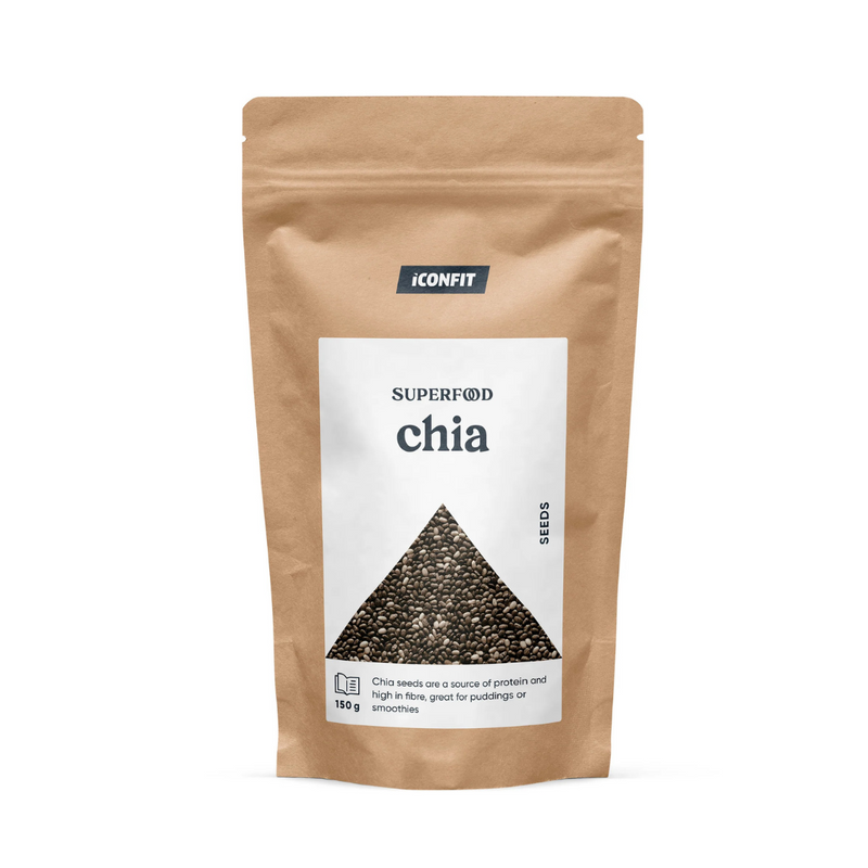 Iconfit Chian-siemenet, 150g-Chia-siemen-ICONFIT-Aminopörssi