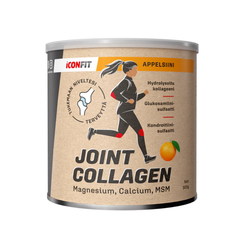 Joint Collagen, 300g-Kollageeni-ICONFIT-Appelsiini-Aminopörssi