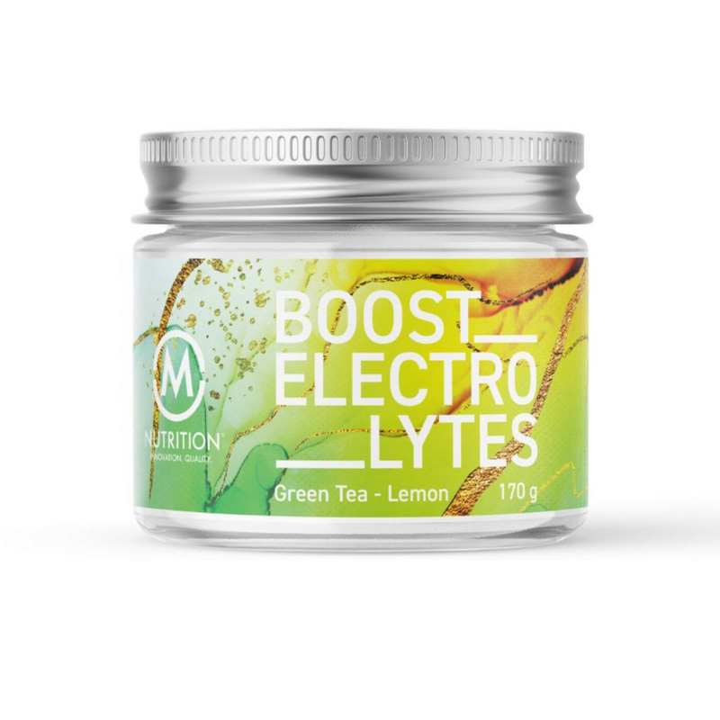 Boost Electrolytes, 170 g-Elektrolyyttijauhe-M-Nutrition-Green Tea & Lemon-Aminopörssi