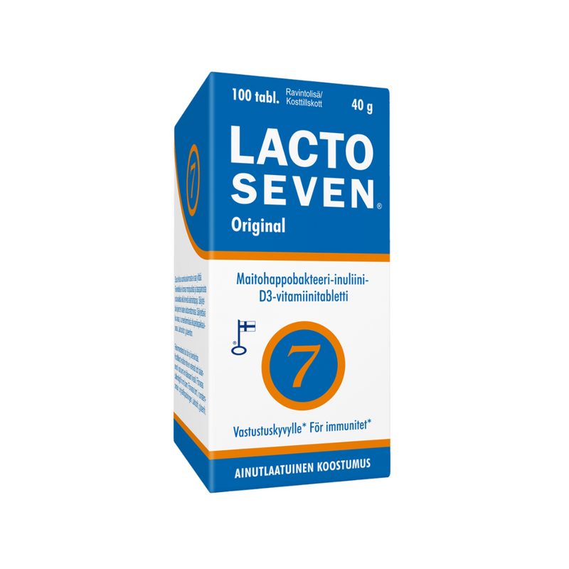 Lacto Seven, 100tabl-Maitohappobakteeri-Vitabalans-Aminopörssi