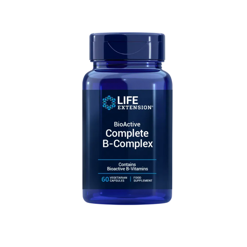 Life Extension Complete B-Complex 60 kaps.-B-vitamiini-Life Extension-Aminopörssi
