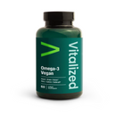 Vitalized Omega-3 Vegan, 60 softgels-Kalaöljy-Vitalized-Aminopörssi