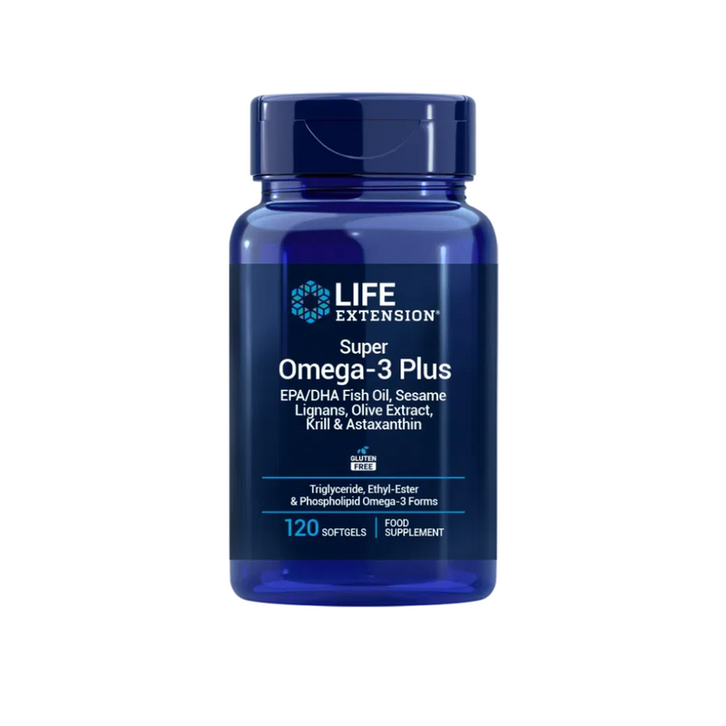 Life Extension Super Omega-3 Plus, 120 kaps.-Kalaöljy-Life Extension-Aminopörssi