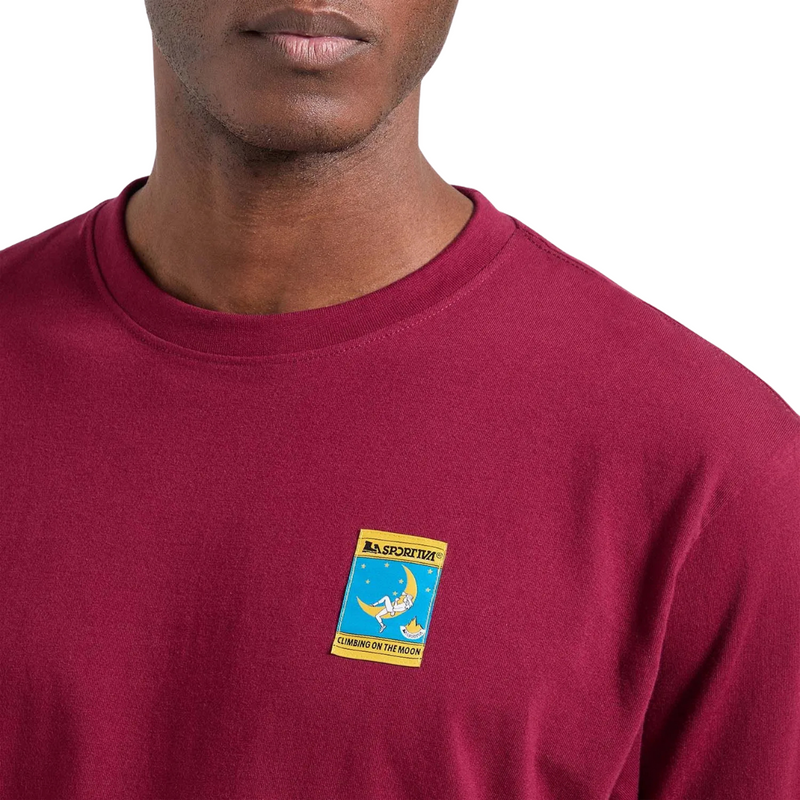 La Sportiva Moon Climb Longsleeve, Redwood-Miesten pitkähihaiset-La Sportiva-S-Aminopörssi