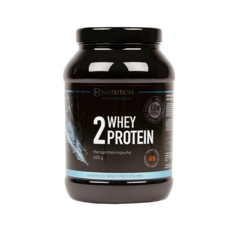 2Whey Protein, 600 g-Heraproteiinisekoitus-M-Nutrition-Suklaa-Aminopörssi