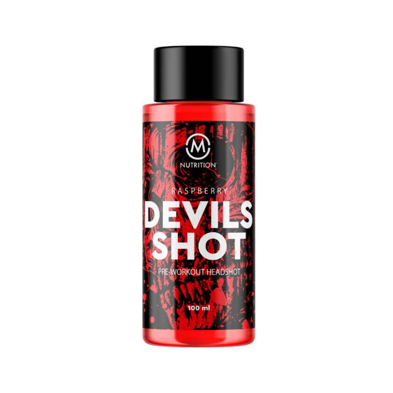 Devil's Shot, 100 ml-Pre-Workout-M-Nutrition-Raspberry-Aminopörssi
