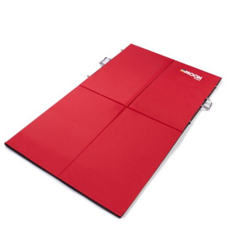 Cirrus Crash Pad, Retro Stripe True Red-Boulderpatja-Moon Climbing-Aminopörssi