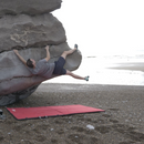 Cirrus Crash Pad, Retro Stripe True Red-Boulderpatja-Moon Climbing-Aminopörssi