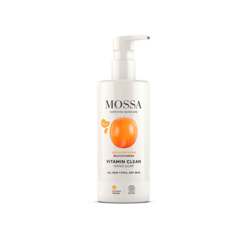 Mossa Vitamin Clean käsisaippua, 250 ml-Pesuaine-Mossa-Aminopörssi