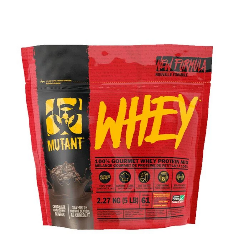 WHEY, 2,27 kg-Heraproteiinisekoitus-Mutant-Triple Chocolate-Aminopörssi