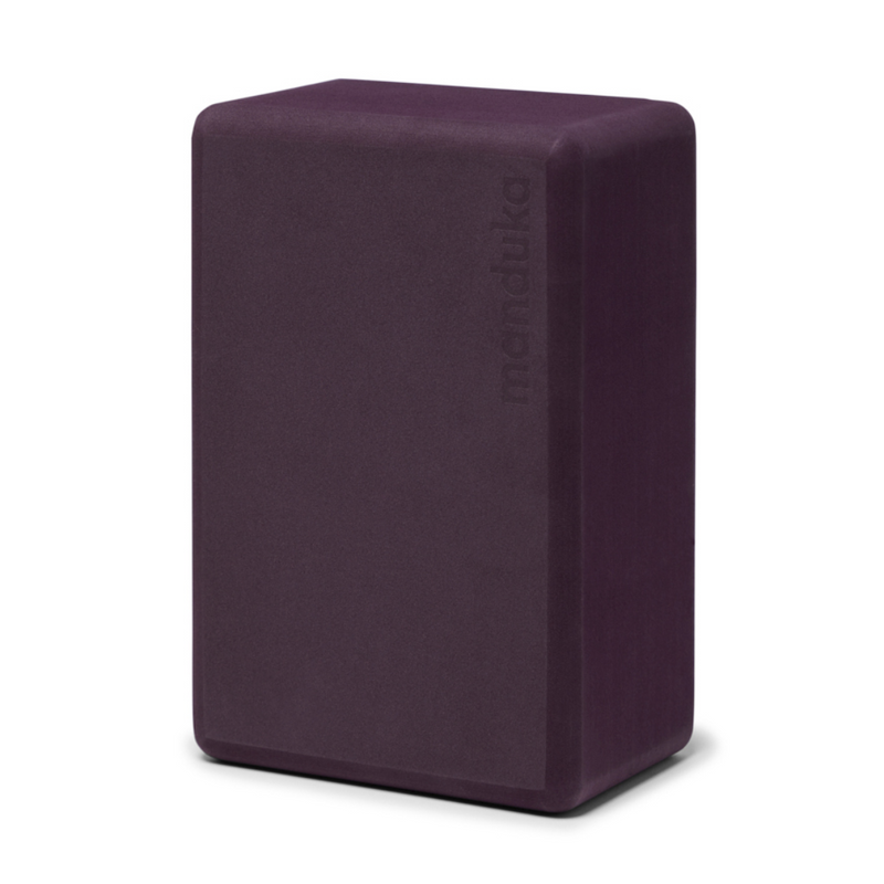 Recycled Foam Block, Purple-Joogablokki-Manduka-Aminopörssi