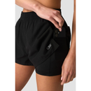 ICIW Mirage Cardio 2-in-1 Shorts Black-Naisten shortsit-ICANIWILL-XS-Aminopörssi