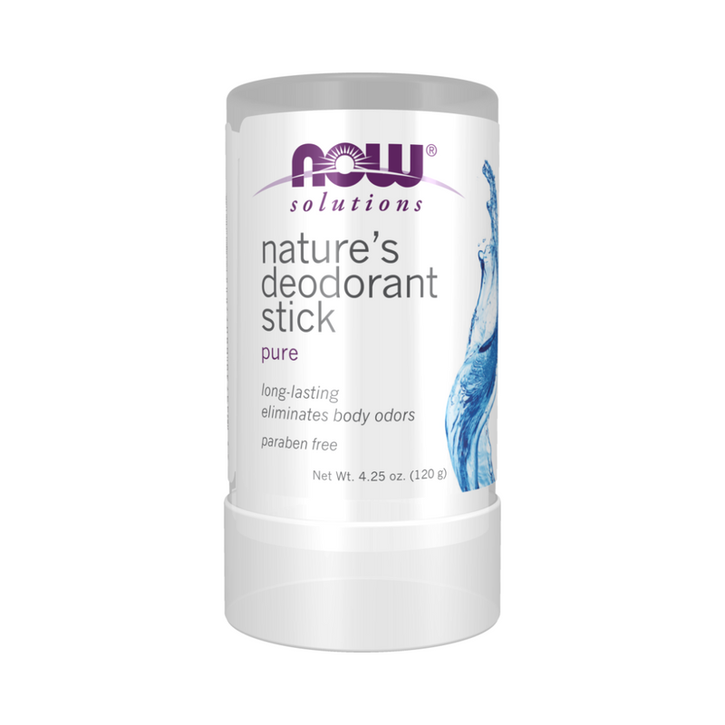 Nature's Deodorant Stick, 99 g-Deodorantti-NOW® Foods-Aminopörssi
