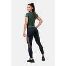 High Waist Mesh Leggings 573, Black-Naisten trikoot ja leggingsit-Nebbia-XS-Aminopörssi
