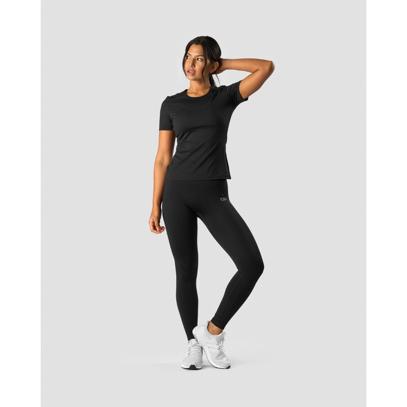 Nimble T-shirt Black-Naisten lyhythihaiset ja topit-ICANIWILL-S-Aminopörssi