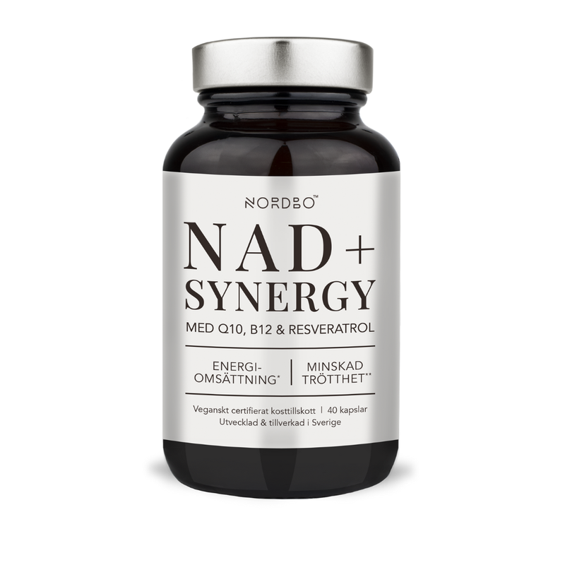 Nordbo NAD+ Synergy 40 kaps.-Niasiini-Nordbo-Aminopörssi