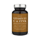 Nordbo D3 C-vitamin Zinc 90 kaps.-D-vitamiini-Nordbo-Aminopörssi