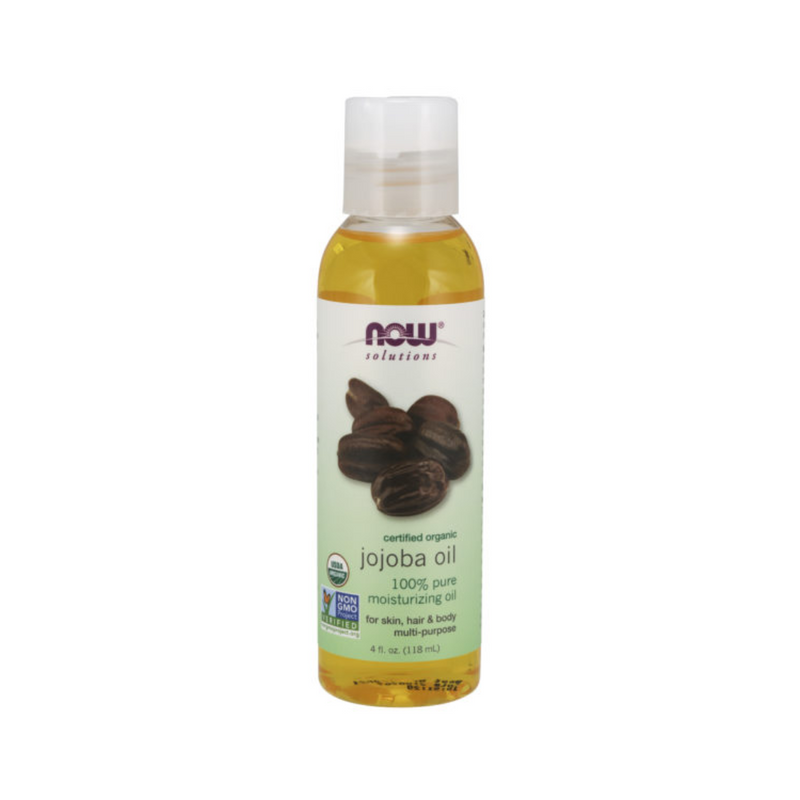 Jojoba Oil, 118 ml-Kosteusvoide-NOW® Foods-Aminopörssi