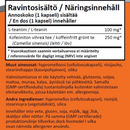 L-Theanine 100mg, 90kaps.-L-teaniini-NOW® Foods-Aminopörssi