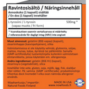 L-Tyrosine 500 mg, 120 kaps.-L-Tyrosiini-NOW® Foods-Aminopörssi