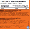 Potassium Citrate kalium 99 mg, 180 kaps.-Kalium-NOW® Foods-Aminopörssi