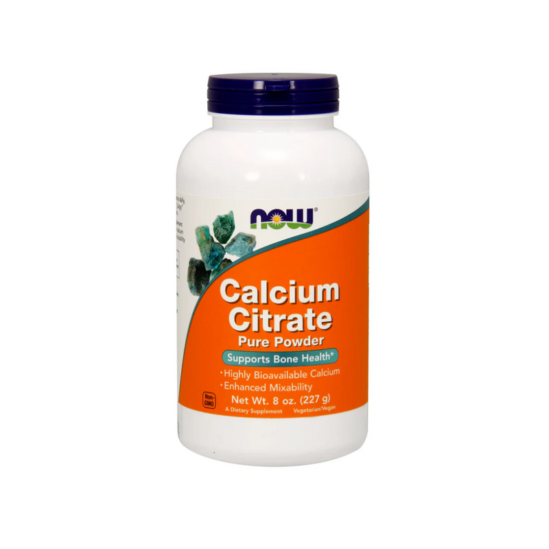 Now Foods Calcium Citrate Powder 227 g-Kalsium-NOW Foods-Aminopörssi