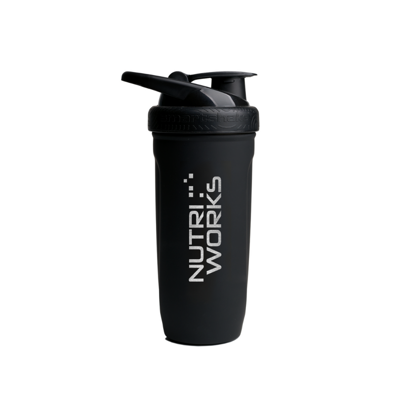 REFORCE Stainless Steel 900ml, Black-Teräspullo-Nutri Works-Aminopörssi