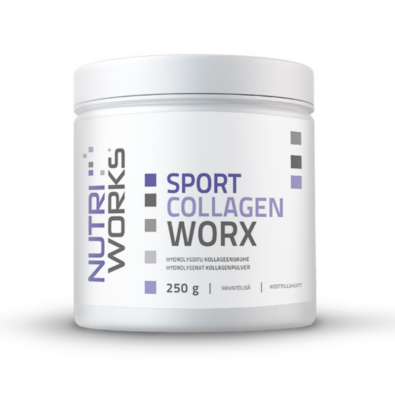 Sport Collagen worX, 250 g-Kollageeniproteiini-Nutri Works-Aminopörssi