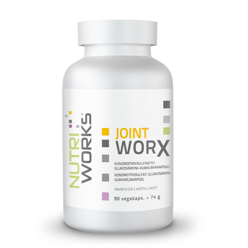 Joint worX 90 vegekaps.-Nivelten hyvinvointi-Nutri Works-Aminopörssi