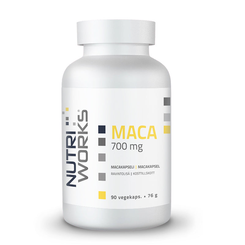 Maca 700 mg 90 vegekaps-Maca-Nutri Works-Aminopörssi