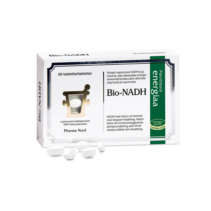 Pharma Nord Bio-NADH 60 tabl.-Niasiini-Pharma Nord-Aminopörssi