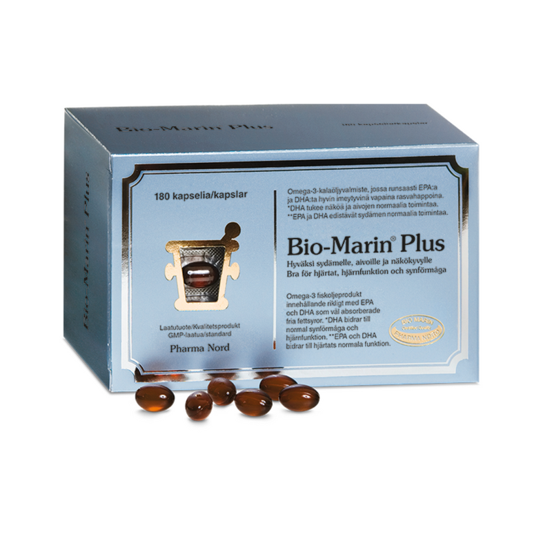 Pharma Nord Bio-Marin Plus, 180 kaps.-Kalaöljy-Pharma Nord-Aminopörssi