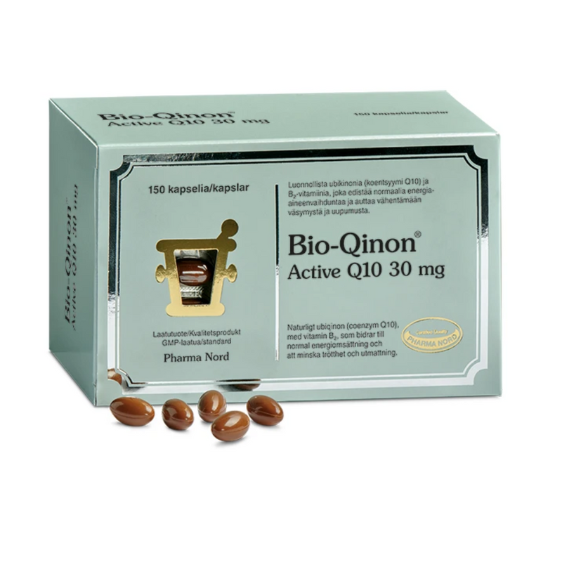 Bio-Qinon® Q10 30 mg, 150 kaps-Ubikinoni-Pharma Nord-Aminopörssi