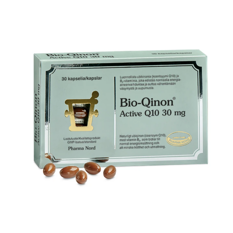 Bio-Qinon® Q10 30 mg, 30 kaps.-Ubikinoni-Pharma Nord-Aminopörssi