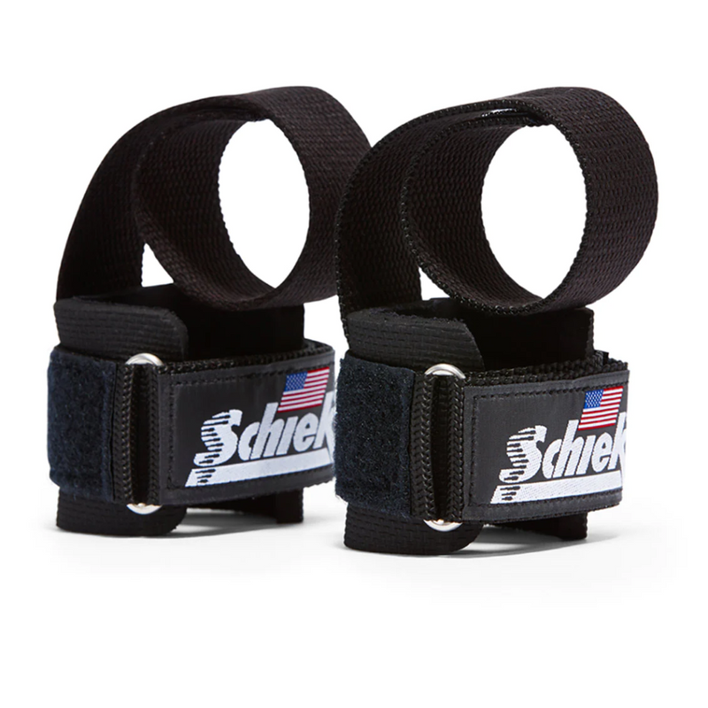 Power Lifting Straps, Black-Vetoremmi-Schiek-Black-Aminopörssi